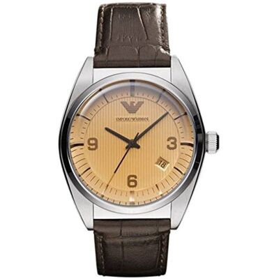 Giorgio Armani AR0394 Reloj analógico de 50 mm (plata) - Armani Giorgio Armani AR0394 Reloj analógico de 50 mm (plata) - Armani