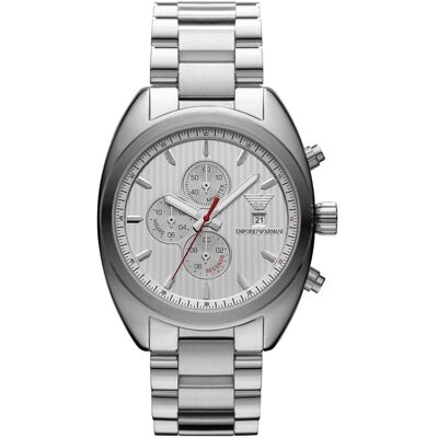 Giorgio Armani AR5958 Reloj analógico de 42 mm (plata) - Armani Giorgio Armani AR5958 Reloj analógico de 42 mm (plata) - Armani