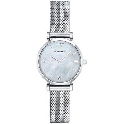 Giorgio Armani AR1955 Reloj analógico de 32 mm (plata) - Armani Giorgio Armani AR1955 Reloj analógico de 32 mm (plata) - Armani