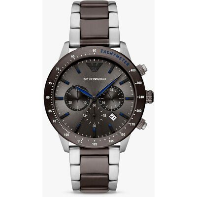 Giorgio Armani AR11391 Reloj analógico de 43 mm (gris) - Armani Giorgio Armani AR11391 Reloj analógico de 43 mm (gris) - Armani