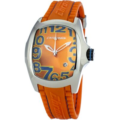 CT7016M -08 Reloj analógico de 40 mm (plata) - Chronotech CT7016M -08 Reloj analógico de 40 mm (plata) - Chronotech
