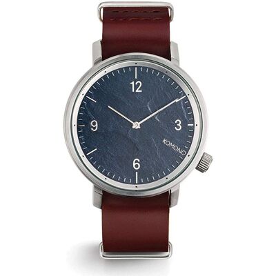 KOM -W1942 Reloj analógico de 45 mm (plata) - Komono KOM -W1942 Reloj analógico de 45 mm (plata) - Komono