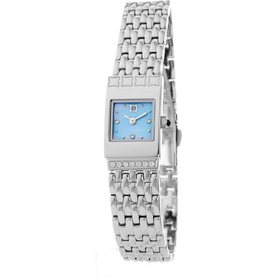 LB0008S -07Z 15 mm de reloj analógico (plata) - Laura Biagiotti LB0008S -07Z 15 mm de reloj analógico (plata) - Laura Biagiotti