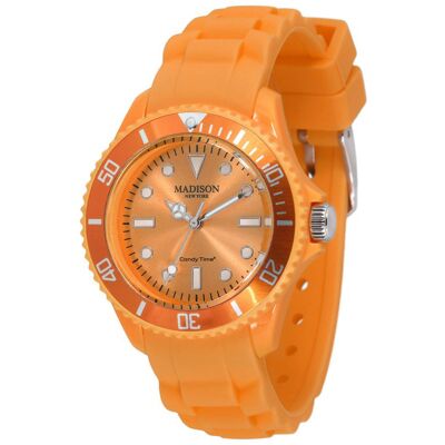 Reloj analógico L4167-22 35 mm (naranja) - Madison Reloj analógico L4167-22 35 mm (naranja) - Madison