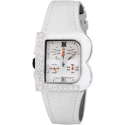 LB0002L -07Z Reloj analógico de 33 mm (plata) - Laura Biagiotti LB0002L -07Z Reloj analógico de 33 mm (plata) - Laura Biagiotti