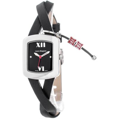LB0044L -NE Reloj analógico de 25 mm (plata) - Laura Biagiotti LB0044L -NE Reloj analógico de 25 mm (plata) - Laura Biagiotti