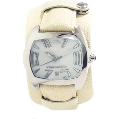 CT2188M -20 Reloj analógico de 45 mm (plata) - Chronotech CT2188M -20 Reloj analógico de 45 mm (plata) - Chronotech