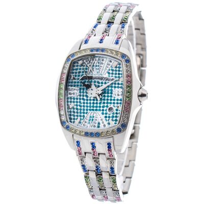 CT7930LS -54m Reloj analógico de 28 mm (plata) - Chronotech CT7930LS -54m Reloj analógico de 28 mm (plata) - Chronotech