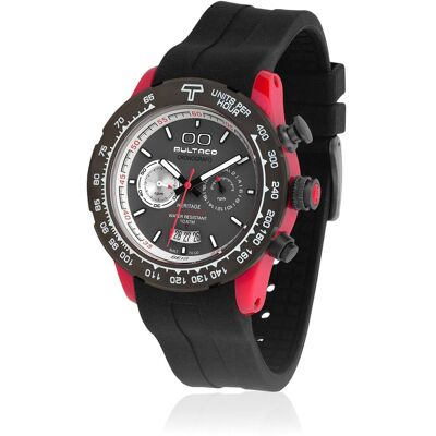 H1PR43C -CA1 Reloj analógico de 43 mm (rojo) - Bultaco H1PR43C -CA1 Reloj analógico de 43 mm (rojo) - Bultaco