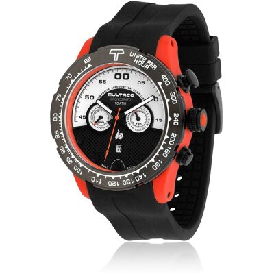 H1PO48C -SW1 Reloj analógico de 48 mm (naranja) - Bultaco H1PO48C -SW1 Reloj analógico de 48 mm (naranja) - Bultaco