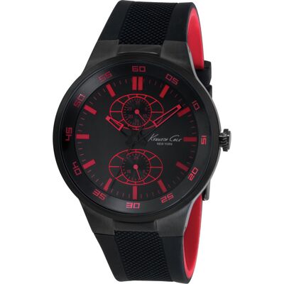 IKC8033 Reloj analógico de 42 mm (negro) - Kenneth Cole IKC8033 Reloj analógico de 42 mm (negro) - Kenneth Cole