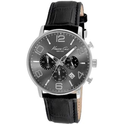 IKC8007 Reloj analógico de 42 mm (plata) - Kenneth Cole IKC8007 Reloj analógico de 42 mm (plata) - Kenneth Cole