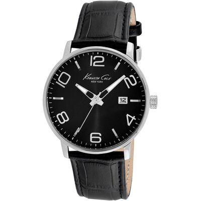IKC8005 Reloj analógico de 42 mm (plata) - Kenneth Cole IKC8005 Reloj analógico de 42 mm (plata) - Kenneth Cole