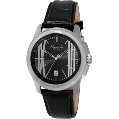 IKC8095 Reloj analógico de 44 mm (plata) - Kenneth Cole IKC8095 Reloj analógico de 44 mm (plata) - Kenneth Cole