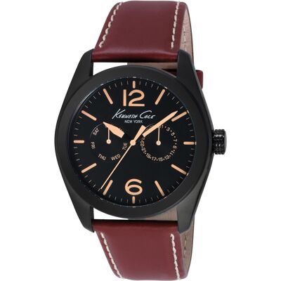 IKC8063 Reloj analógico de 44 mm (negro) - Kenneth Cole IKC8063 Reloj analógico de 44 mm (negro) - Kenneth Cole