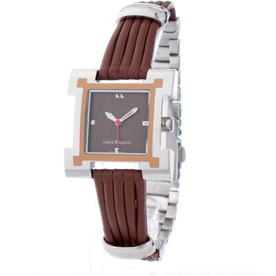 LBSM0039L -05 Reloj analógico de 25 mm (plata) - Laura Biagiotti LBSM0039L -05 Reloj analógico de 25 mm (plata) - Laura Biagiotti