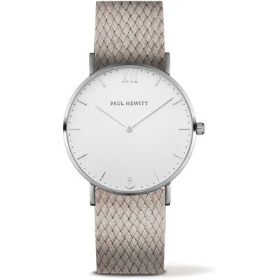 Ph-SSTW25S 39 mm Reloj analógico (plata) -Paul Hewitt Ph-SSTW25S 39 mm Reloj analógico (plata) -Paul Hewitt