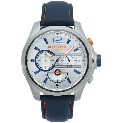POLICE Reloj analógico R1471294001 46 mm (plata) - Policía POLICE Reloj analógico R1471294001 46 mm (plata) - Policía