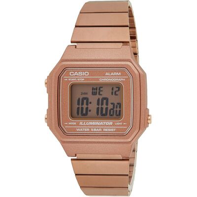 Reloj digital B-650WC-5A 42 mm (rosa) -Casio Reloj digital B-650WC-5A 42 mm (rosa) -Casio
