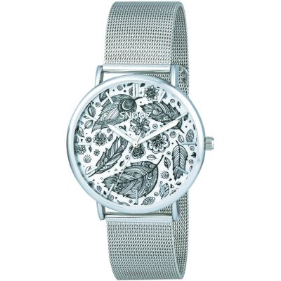 SAA1042-79 Reloj analógico 40 mm (plata) - Snooz SAA1042-79 Reloj analógico 40 mm (plata) - Snooz