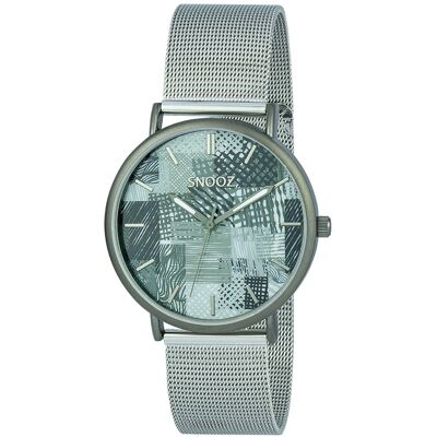 SAA1042-87 Reloj analógico 40 mm (plata) - Snooz SAA1042-87 Reloj analógico 40 mm (plata) - Snooz