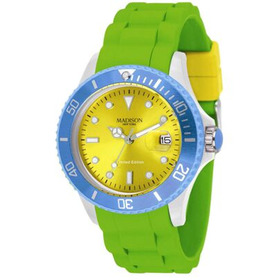 Reloj analógico U4484G 40 mm (blanco) - Madison Reloj analógico U4484G 40 mm (blanco) - Madison