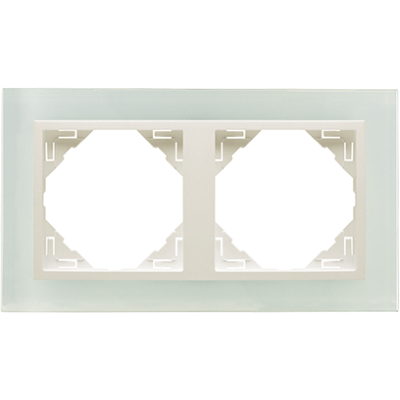 Doble Espejo Serie LOGUS90 (Cristal/Hielo) - EFAPEL Doble Espejo Serie LOGUS90 (Cristal/Hielo) - EFAPEL