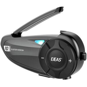 Intercomunicador Q2 para Casco de Moto (Negro) - EJEAS Intercomunicador Q2 para Casco de Moto (Negro) - EJEAS