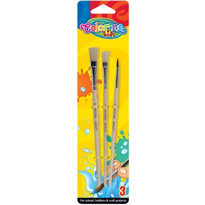 COLORINO Paquete 3 Cepillos COLORINO Paquete 3 Cepillos