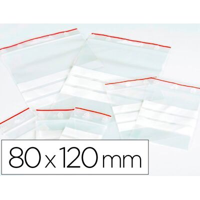 Q-Connect Bolsa De Plastico Autosellada 80X120 Mm Paquete De 100 Unidades - Q-CONNECT Q-Connect Bolsa De Plastico Autosellada 80X120 Mm Paquete De 100 Unidades - Q-CONNECT