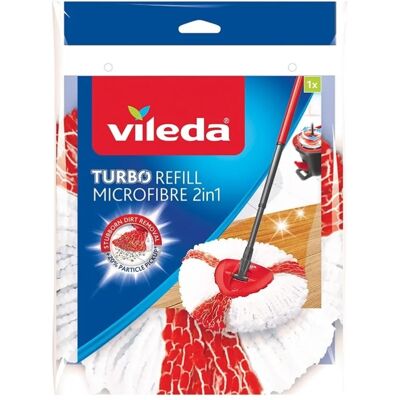 Mopa para Vileda TURBO 2 EN 1 - VILEDA Mopa para Vileda TURBO 2 EN 1 - VILEDA