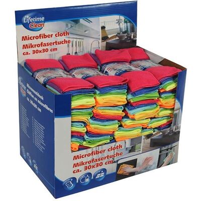 LIFETIME CLEAN Pack 8x Paños de Microfibra (30 x 30mm) - LIMPIEZA DE POR VIDA LIFETIME CLEAN Pack 8x Paños de Microfibra (30 x 30mm) - LIMPIEZA DE POR VIDA