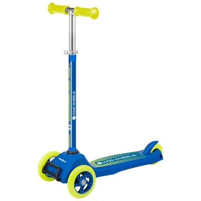 Patinete 3 Ruedas Niños Ruedas (Azul/Amarillo) - REBEL Patinete 3 Ruedas Niños Ruedas (Azul/Amarillo) - REBEL