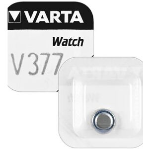Varta V377 Batería de botón de oxido de plata - Compacta, confiable Varta V377 Batería de botón de oxido de plata - Compacta, confiable