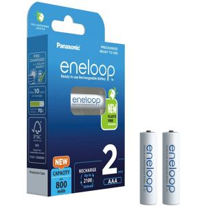 Blister 2 Pilas Recargables AAA 1.2V 800mAh eneloop - PANASONIC Blister 2 Pilas Recargables AAA 1.2V 800mAh eneloop - PANASONIC