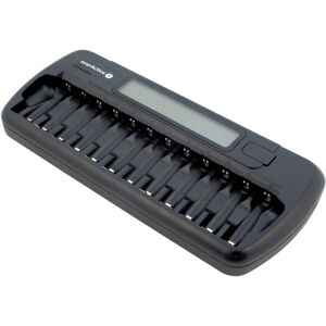 Cargador de batería 1/12 con pantalla LCD (AA y AAA) - everActive Cargador de batería 1/12 con pantalla LCD (AA y AAA) - everActive