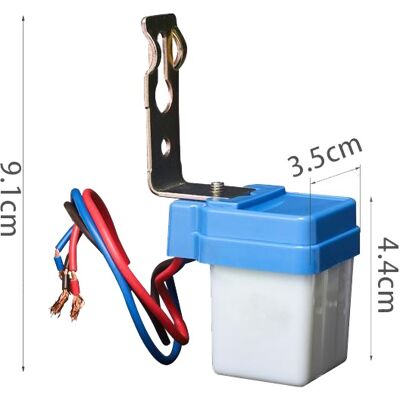 AGS - 2pc - 110-240V - 360° - Sensor fotocélula crepuscular AGS - 2pc - 110-240V - 360° - Sensor fotocélula crepuscular