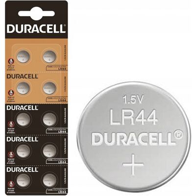Duracell LR44 1.5V Batería Alcalina - Batería Duracell LR44 1.5V Batería Alcalina - Batería