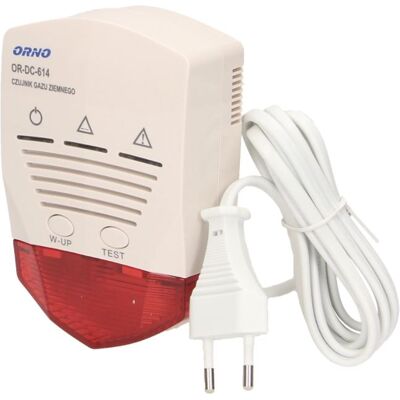 Sensor Detector de Gas Natural con Alarma - ORNO Sensor Detector de Gas Natural con Alarma - ORNO
