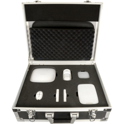 AJ-DEMOCASE-W Estuche para Kit de Alarma Profesional (Blanco) - AJAX AJ-DEMOCASE-W Estuche para Kit de Alarma Profesional (Blanco) - AJAX