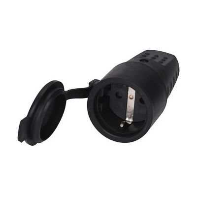 Enchufe Hembra Estanco c/ Schuk con Tapa 16A 250V - GSC Enchufe Hembra Estanco c/ Schuk con Tapa 16A 250V - GSC
