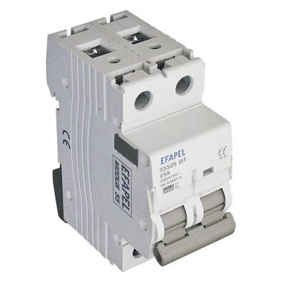 Interruptor 2P - 250/415V 40A Serie MODUS55 - EFAPEL Interruptor 2P - 250/415V 40A Serie MODUS55 - EFAPEL