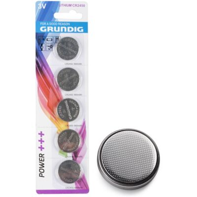 Batería de Litio 3V CR2450 - GRUNDIG Batería de Litio 3V CR2450 - GRUNDIG