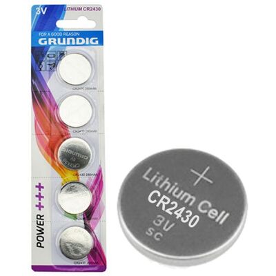 Batería de Litio 3V CR2430 - GRUNDIG Batería de Litio 3V CR2430 - GRUNDIG