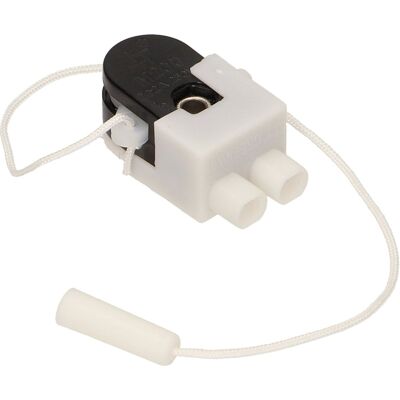 Interruptor ON-OFF c/ Cordón (Blanco) - ORNO Interruptor ON-OFF c/ Cordón (Blanco) - ORNO