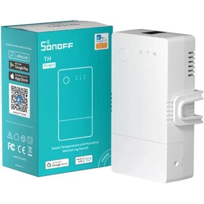 Módulo Smart Wi-Fi de Temperatura y Humedad 100~240VAC 16A - Sonoff THR316 Módulo Smart Wi-Fi de Temperatura y Humedad 100~240VAC 16A - Sonoff THR316