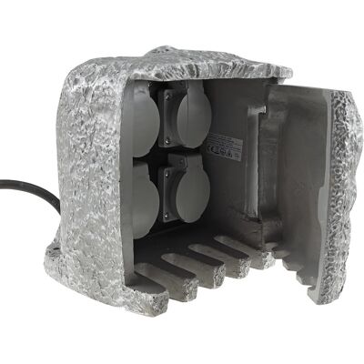 Chilitec Enchufe de jardín - Resistente a la intemperie 4x IP44 250V 16A Chilitec Enchufe de jardín - Resistente a la intemperie 4x IP44 250V 16A