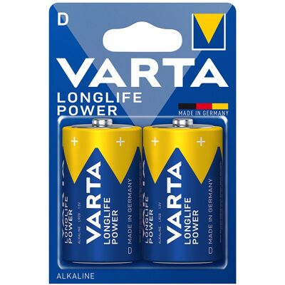 Blíster de 2 pilas alcalinas High Energy D LR20 - VARTA Blíster de 2 pilas alcalinas High Energy D LR20 - VARTA