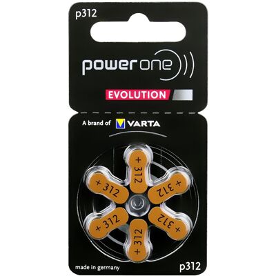 Pack 6x Pilas para Audífonos - PR312/PR41/AZA312 - VARTA Pack 6x Pilas para Audífonos - PR312/PR41/AZA312 - VARTA