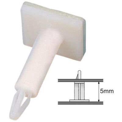 Soporte para PCB Ø3mm (H=5mm, B=18x18mm) - VELLEMAN Soporte para PCB Ø3mm (H=5mm, B=18x18mm) - VELLEMAN